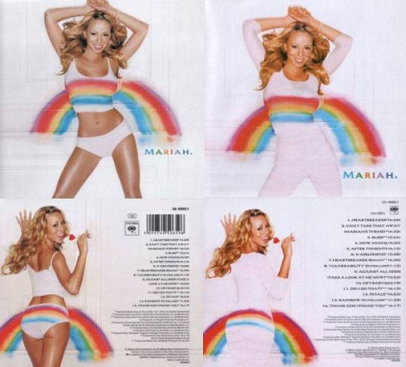 Možda je Arape brinulo, da se razgolićena Mariah ne prehladi?